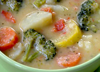 Cheesy Vegetable Chowder