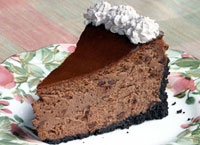 Chocolate Chocolate Chip Cheesecake