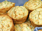 Cream Cheese and Green Onion Muffins