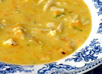Creamy Chicken Cheese Soup