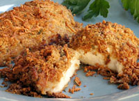 Crispy Cheese Baked Chicken