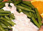 Green Beans with Orange and Basil