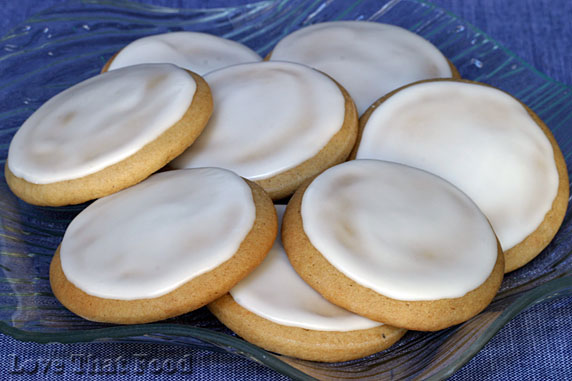 Iced Lebkuchen Cookies