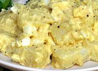 Mustard Potato Salad with Egg