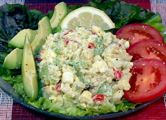 Rice & Egg Salad