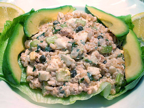 Salmon Rice Salad