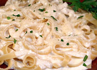 Sour Cream Fettuccine