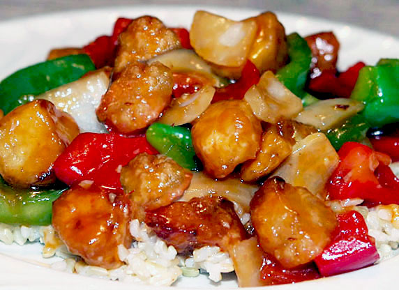 Sweet & Sour Halibut