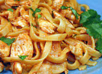 Thai Chicken Fettuccine