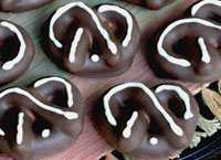 Triple Chocolate Pretzel Cookies