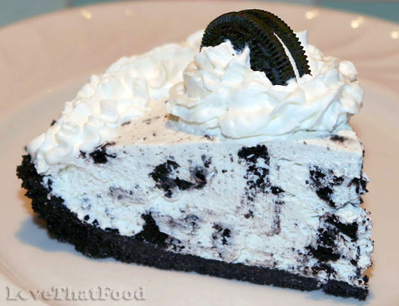 Cookies & Cream Pie Recipe with Picture - LoveThatFood.com