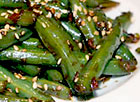 Garlic and Ginger Green Beans