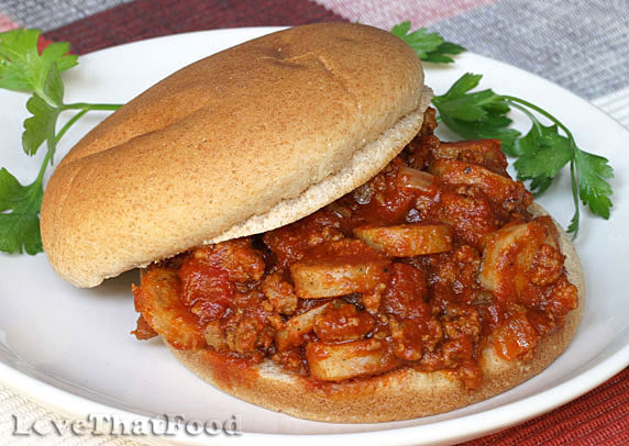 Smoky Sloppy Joes Recipe with Picture - LoveThatFood.com