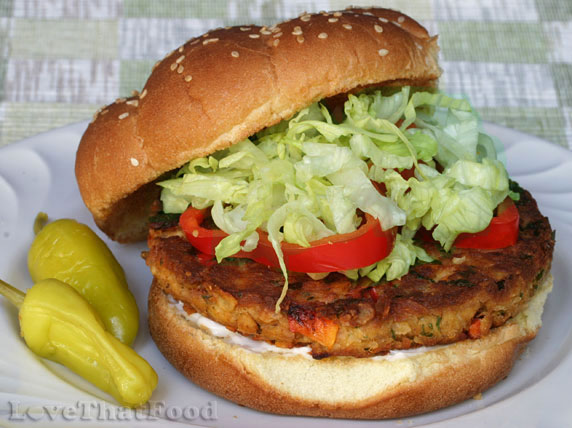 Tuna Burger Recipe with Picture - LoveThatFood.com